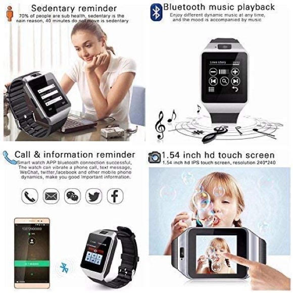 DZ09 Bluetooth Smartwatch. Brand new. - Picture 2 of 7